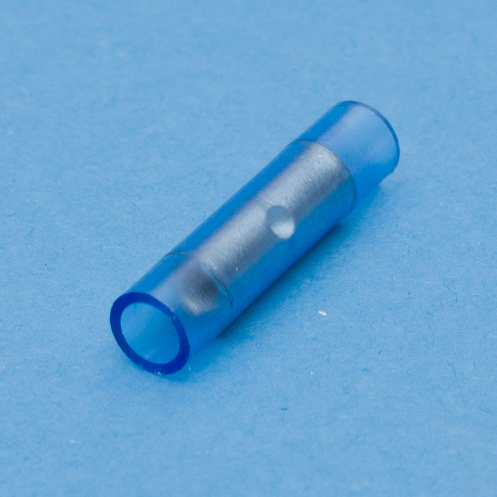 25x Stoßverbinder isoliert 1,5-2,5mm² blau ; Quetschverbinder 