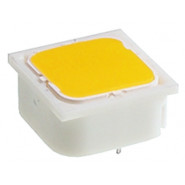 Kurzhubtaster RF19  Blende weiß LED gelb
