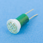 LED Bi-Pin 24V/13mADC grün 6-Chip