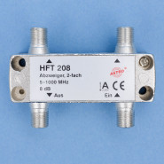 HFT 208 Abzweiger 2-fach  8,5 dB  F