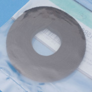 Klettband sw 8,4 mm breit x 2,5 mm dick
