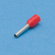 Aderendhülse isoliert rot 1mm² 8mm lang
