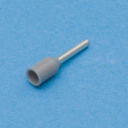 Aderendhülse isoliert grau 0,75mm², 8mm